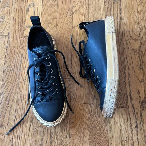 Giuseppe Zanotti Men's Black and GoldTrainers